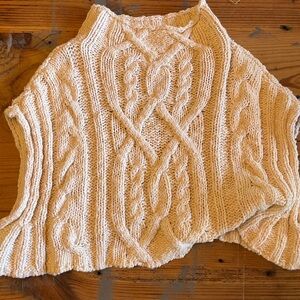 Free People mock neck sweater M Medium